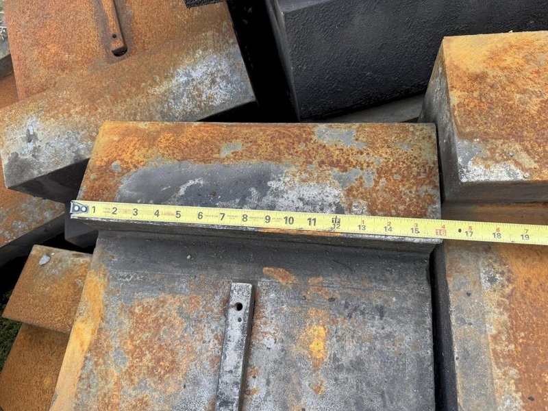 ANVIL DIE HOLDERS SOW BLOCKS HOLDER FORGING PRESS OR HAMMER, OUT OF CHAMBERSBURG 23 &amp; 14 DIE FORGERS: STOCK #21025