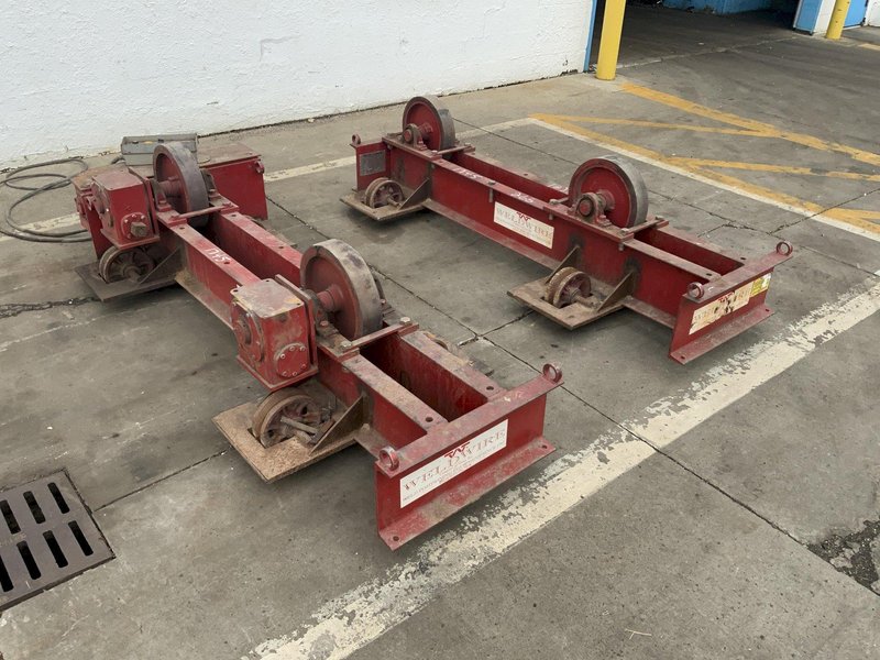 5 TON WELDWIRE WWRI-5 TURNING ROLL SET: STOCK #81015