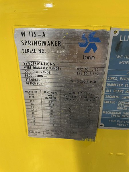 Torin W-115-A Springmaker