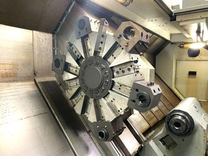 Samsung SMEC SL45/2000BB CNC Turning Center – Long Bed 7.1″ Big Bore Lathe