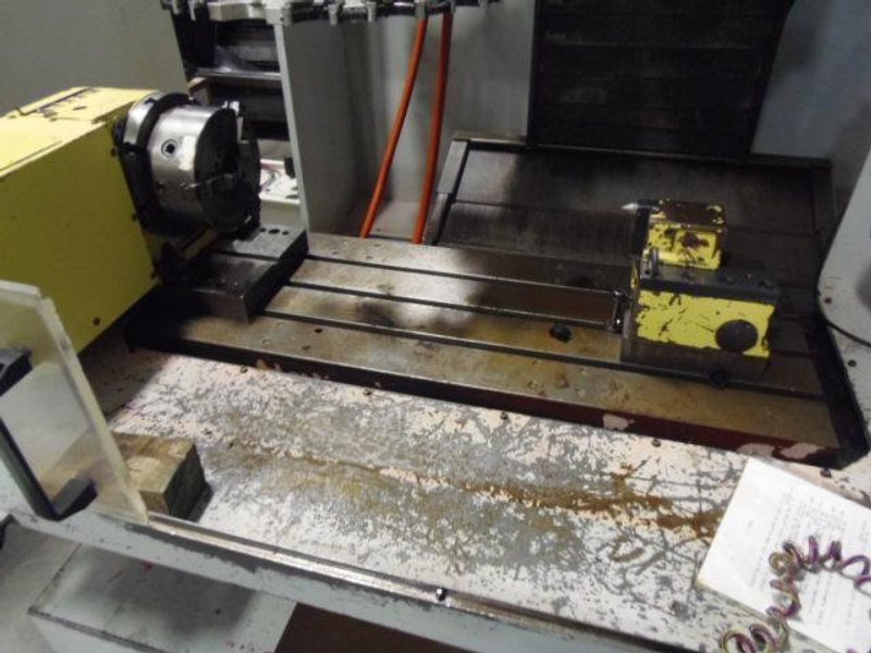 SHARNOA MODEL #HPM-25E MACHINING CENTER &amp; NIKKON 4TH AXIS: STOCK 61101