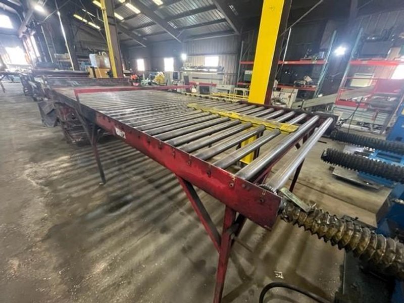 72" SHEET CUT TO LENGTH LINE CONVEYORS STOCK #3668