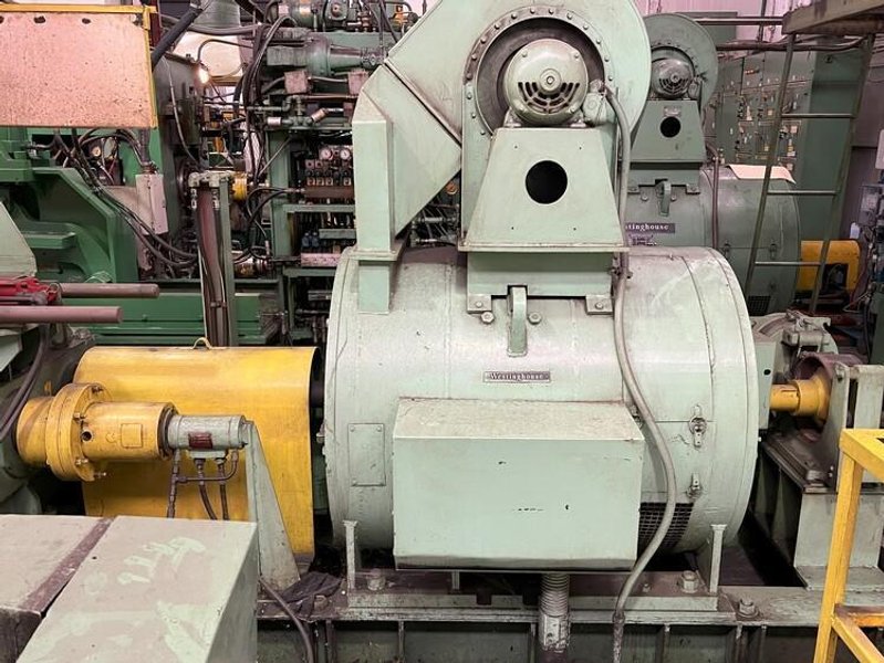 4" X 12" X 16" MECO 4 HI NON REVERSING ROLLING MILL (14334)