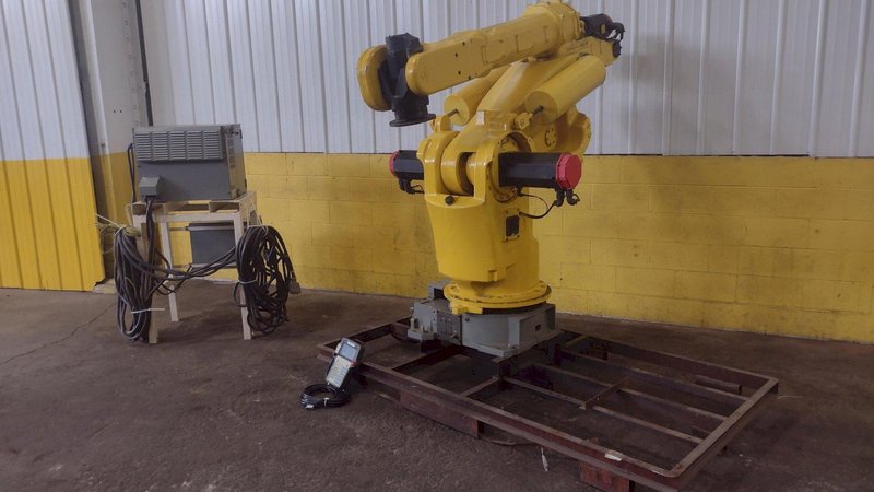 FANUC MODEL #S-420iW ROBOT WITH CONTROL &amp; TEACH PENDANT: STOCK 14993