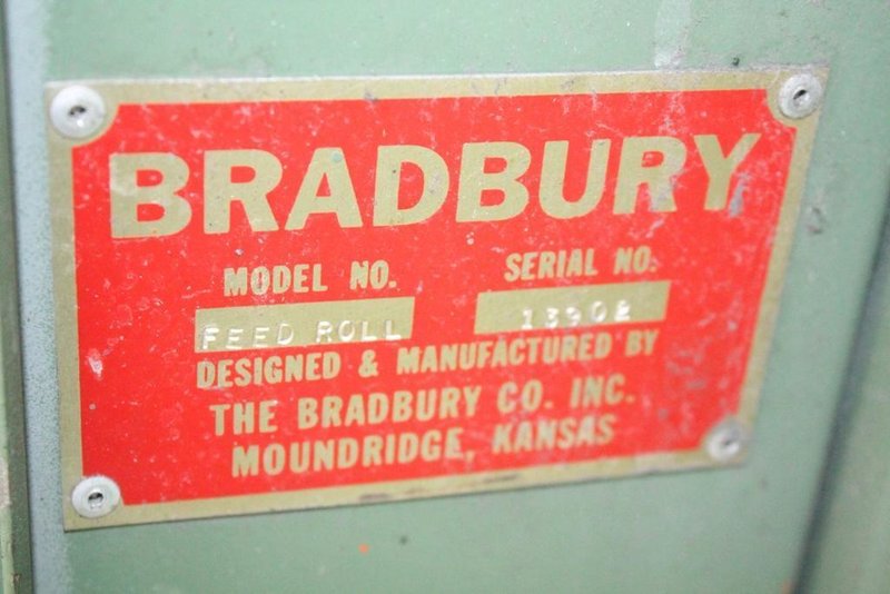 48" BRADBURY SHEET FEEDER : STOCK # 64618