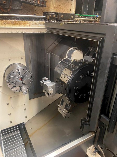 (2017) TONG-TAI MT 2000 TWIN SPINDLE/TWIN TURRET HORIZONTAL TURNING CENTER. STOCK # 0312823