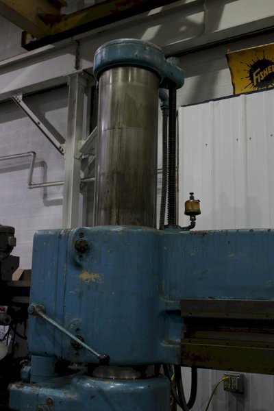 4' X 11" AMERICAN RADIAL ARM DRILL: STOCK #71937