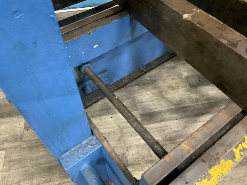 50 TON OTC HYDRAULIC TRAVELING BED H-FRAME PRESS: STOCK #80782