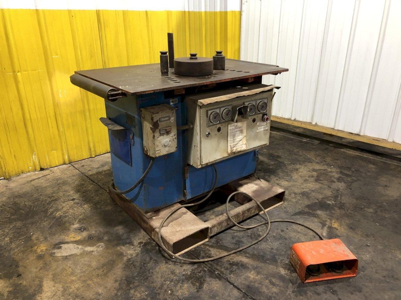 1-1/8" GENSCO MODEL #MULTILEC ROTARY HYDRAULIC REBAR BENDER: STOCK #19070