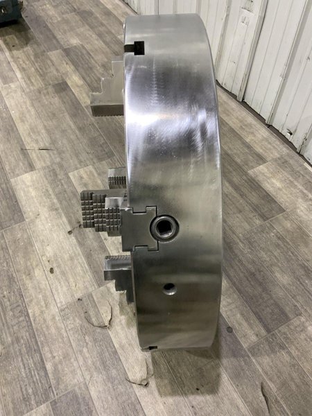32" BISON  4-JAW LATHE CHUCK: STOCK #81003