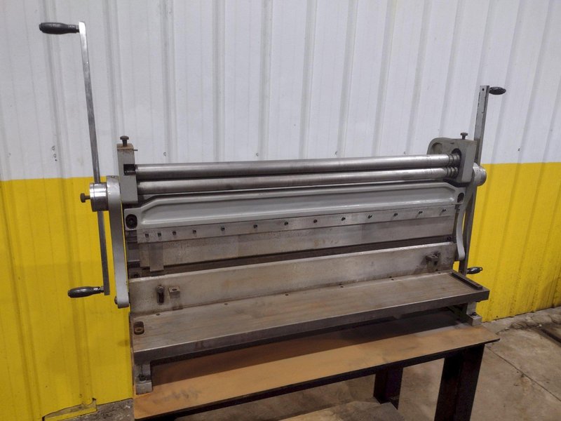 BENCH TOP SHEAR, BRAKE &amp; ROLL MACHINE: YOBRO #26223