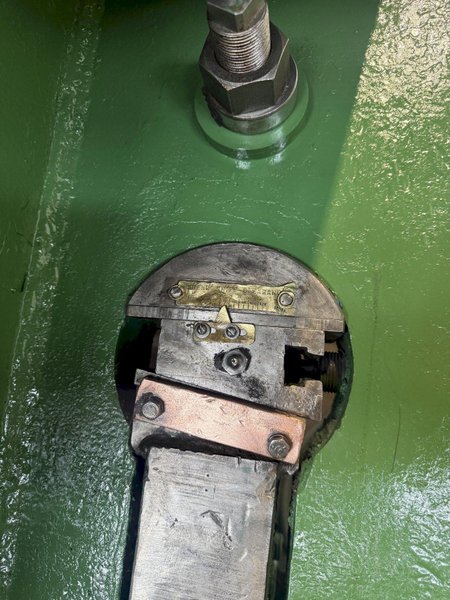 6' X 3/4" PACIFIC HYDRAULIC PLATE SHEAR. STOCK # 0665625