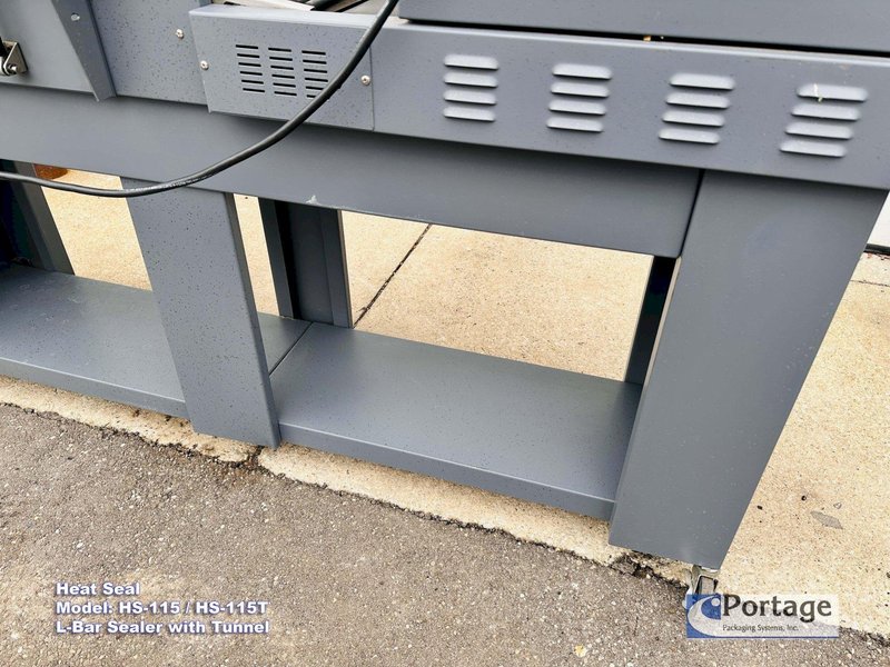 HEAT SEAL Model: HS-115 &amp; HS-115T  ||  Combination L-Bar Sealer &amp; Heat Tunnel