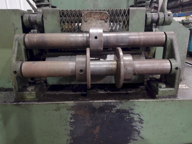 12" X .125" LITTELL MODEL #412-7PD MOTORIZED COIL STRIP STRAIGHTENER: STOCK #23708