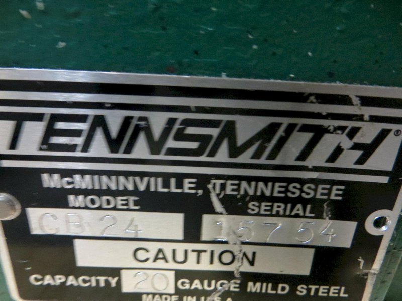 24" Tennsmith Cleatbender Model CB24
