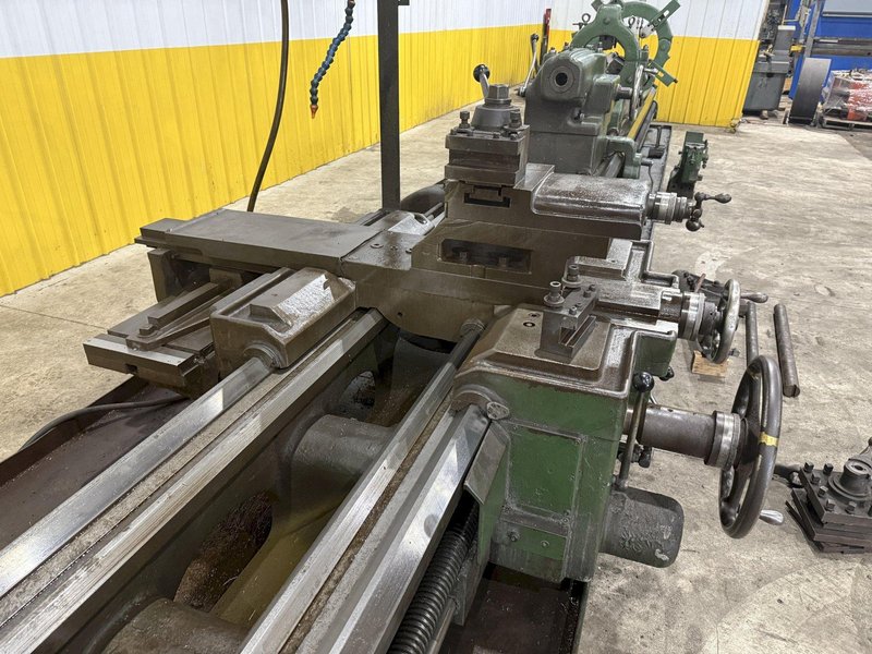 40" X 420" /35' AMERICAN MODEL H HEAVY PATTERN ENGINE LATHE, 2-7/8" HOLE: STOCK #22746