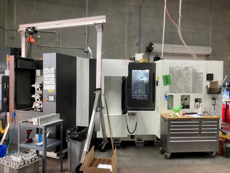 Kitamura Mycenter HX300iG/400, 2020, 8 Pallet Pool, 15k RPM, 110 ATC, Probe, Dual Chip Conveyors,