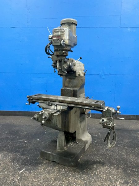 Bridgeport 9” X 42”  Vertical Mill