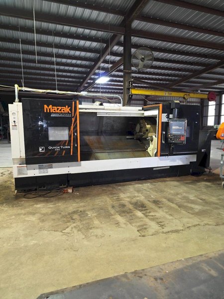Mazak Smooth Quick Turn 450 x 80" TOTAL CUT 2227 HOURS - Year 2018