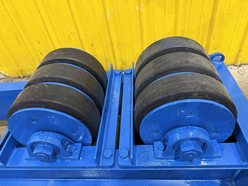 40 TON (80,000 LBS) ARONSON POWERED TANK TURNING ROLLS, 1 DRIVE &amp; 3 IDLERS: YOBRO #26164
