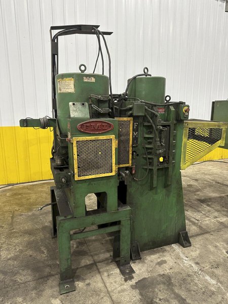 16" X 1" STEEL PLATE FRANKLIN FMI HYDRAULIC PUNCH &amp; SHEAR LINE: STOCK #23099