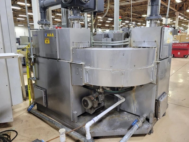 12" x 12" STOELTING 3 STAGE MODEL # VSF-212 VERSABEND STAINLESS STEEL TUNNEL BELT PARTS WASHER: STOCK #22670