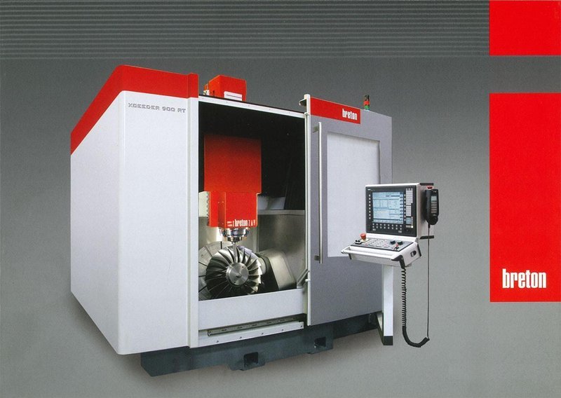 Breton - Xceeder 900 X: 900 - Y: 900 - Z: 600 mm CNC