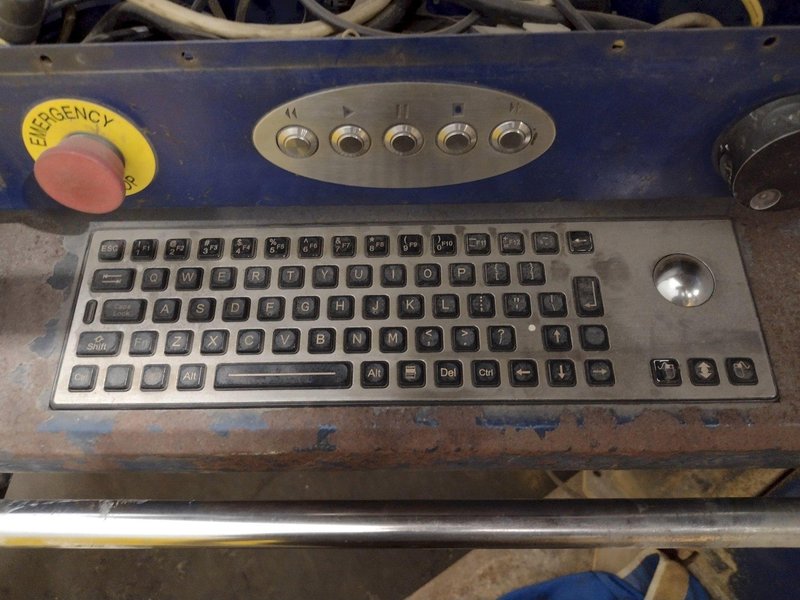 2011 HGG MODEL #RPC-1200 AUTOMATIC BEAM PLASMA CUTTING MACHINE: STOCK #19084