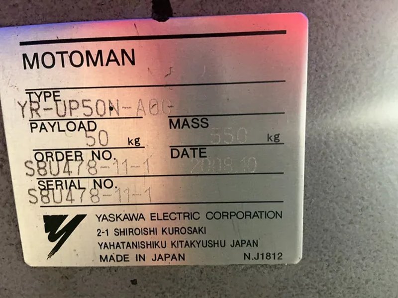 Motoman Robot - Yr-up50n-a00