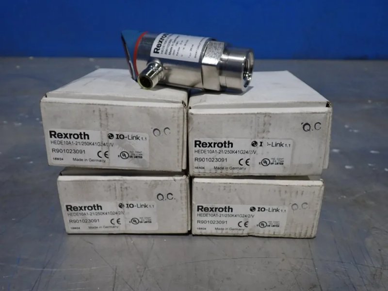 Rexroth 3625 Psi Electronic Pressure Switches - Hede10a1-21/250k41g24/2/v
