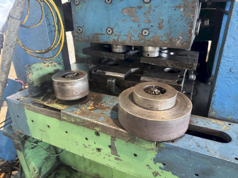 16" X 1" STEEL PLATE FRANKLIN MANUFACTURING PUNCH &amp; SHEAR LINE. STOCK # 0663725