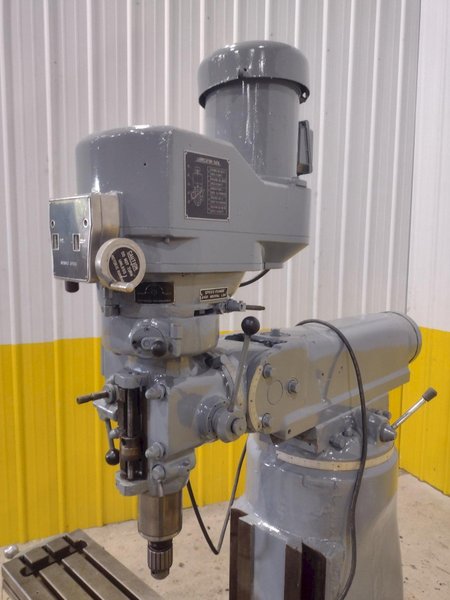 2 HP ALLIANT MODEL 100-1520 RAM TYPE VERTICAL MILL: STOCK #10353