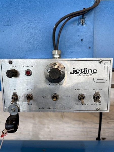 54" JETLINE SWC-3A SEAM WELDER. STOCK # 0883025