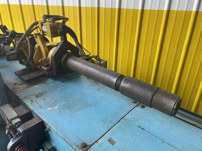 1.5'' X 0.188" PINES MODEL #1 HORIZONTAL HYDRAULIC TUBE BENDER, WITH DIAL-A-BEND CONTROLS: STOCK 15028