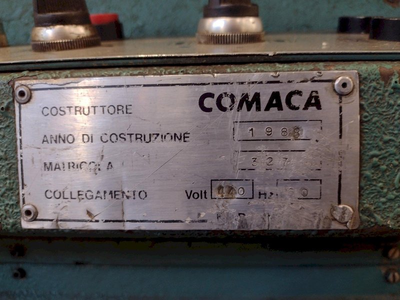 10" X 10" X 3/16 UNIPUNCH MODEL COMACA CH 260 HYDRAULIC ANGLE NOTCHER: STOCK 17381