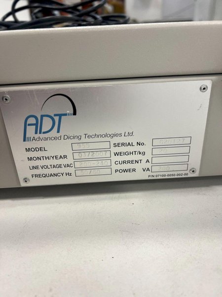 ADT 955 UV – UV CURING SYSTEM USED/DAMAGE