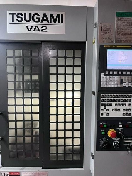Tsugami VA 2 VMC, 2015 – 30k Spindle, Fanuc OiMD Control, Renishaw Probe, Rigid Tapping, Low Hours,  Very Clean