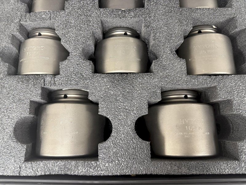 (8) 60 - 105 mm HYTORC 1.5" HEX SOCKETS, FOR HYDRAULIC TORQUE WRENCH: YOBRO #24176