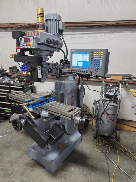 Acer E-Mill 3VSII CNC Knee Mill, 2025 – 3-Axis CNC