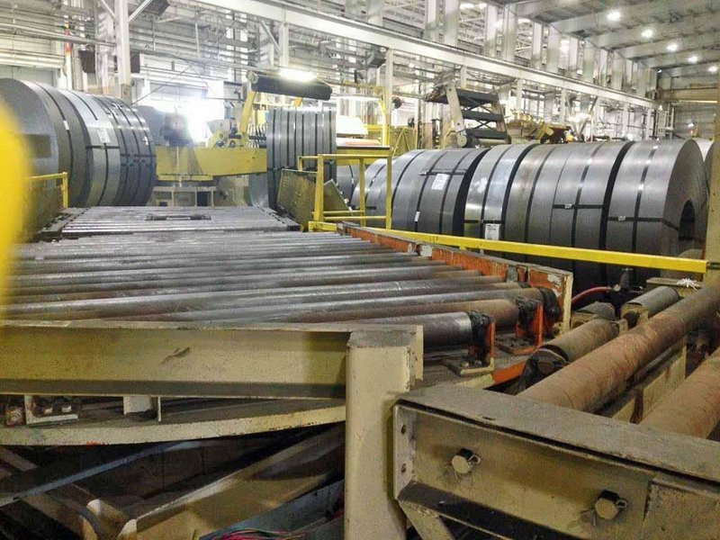 10,000# x 72" Braner Banding Line