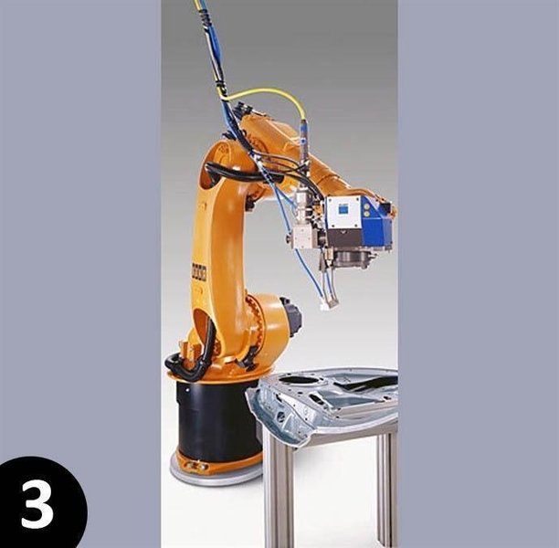 Trumpf  - Kuka - YAG laser welding robot