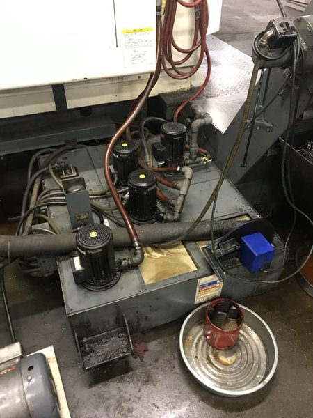 Kitamura Mycenter-500 500mm HMC, 1998 -10,000RPM, CAT50, Chip Conveyor, High Pressure Coolant, 4th Axis, Coolant Thru Spindle