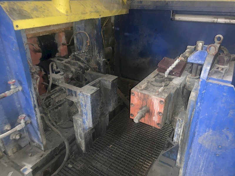.512" X 12" X 4 STAND DEM WIRE FLATENING ROLLING MILL LINE, YEAR 2017: STOCK #13898