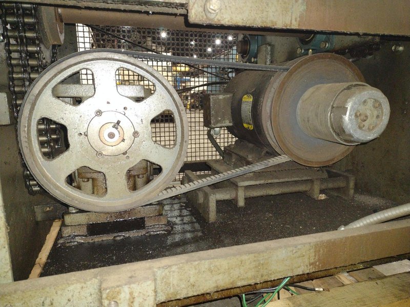 20" X .190" ROWE MODEL #C6-20 MOTORIZED COIL STRIP STRAIGHTENER: YOBRO #24754