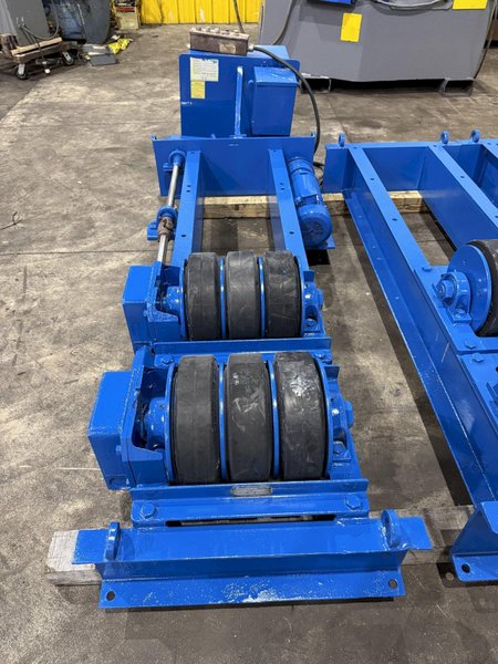 40 TON (80,000 LBS) ARONSON POWERED TANK TURNING ROLLS, 1 DRIVE &amp; 3 IDLERS: YOBRO #26164