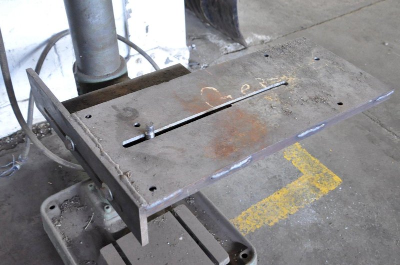 16" BUFFALO NO.16 GEAR HEAD DRILL PRESS. STOCK # 1053422
