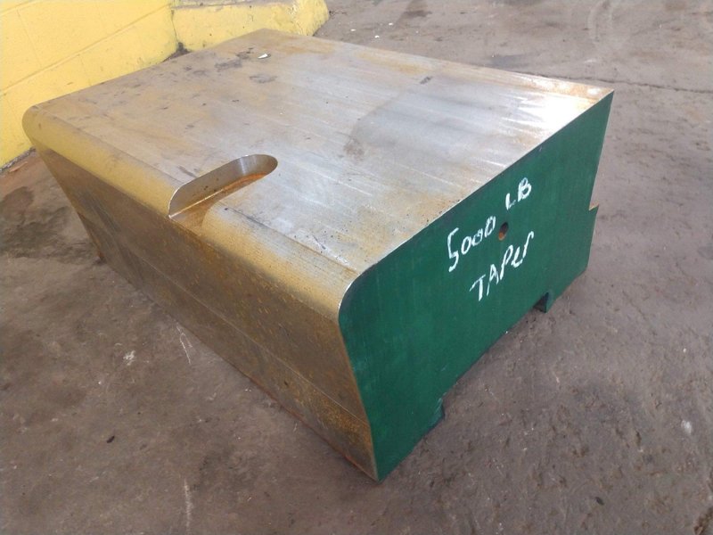 36" x 25" X 5,000 LB CECO HAMMER ANVIL CAP SOW BLOCK: STOCK #13746