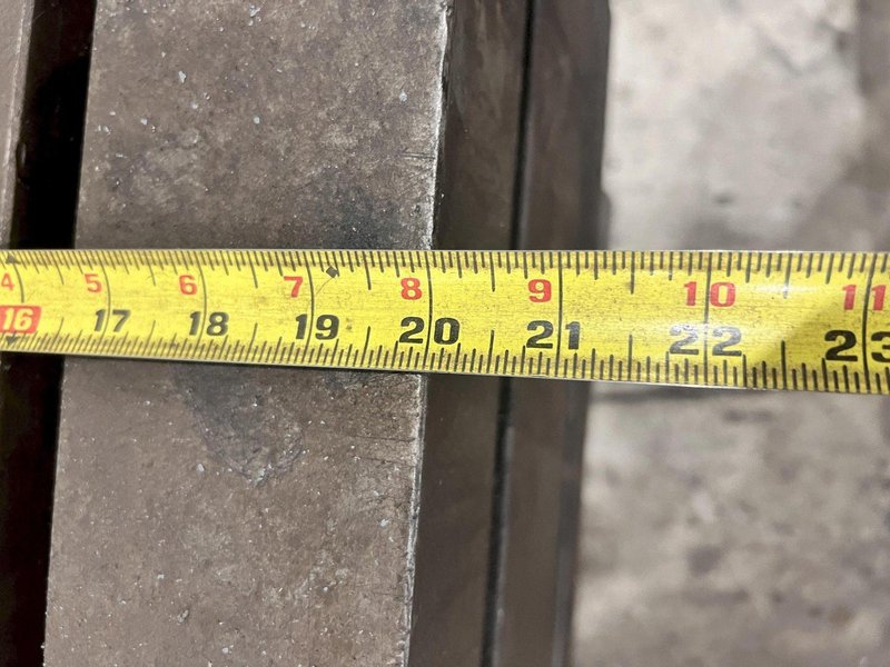 20" X 24" X 23"  CARLTON TILTING DRILL TABLE: STOCK #21798