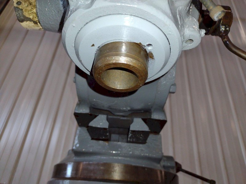 1.5 HP BRIDGEPORT RAM TYPE VERTICAL MILL: STOCK #18811
