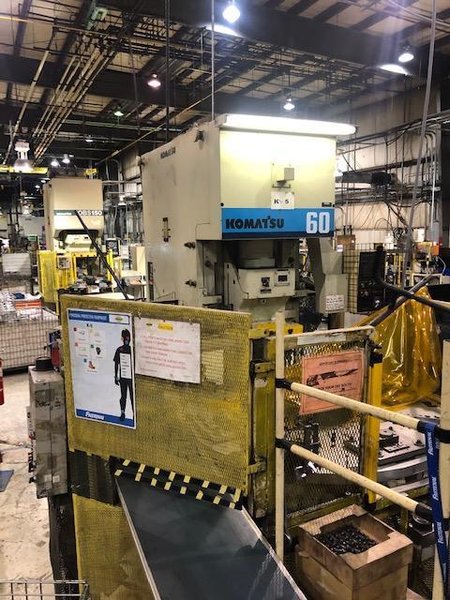 60 Ton Komatsu Gap Frame Press